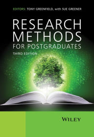 Title: Research Methods for Postgraduates, Author: Tony Greenfield