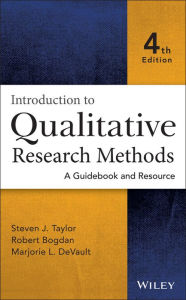 Title: Introduction to Qualitative Research Methods: A Guidebook and Resource, Author: Steven J. Taylor