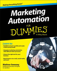 Title: Marketing Automation For Dummies, Author: Mathew Sweezey