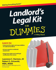 Title: Landlord's Legal Kit For Dummies, Author: Robert S. Griswold