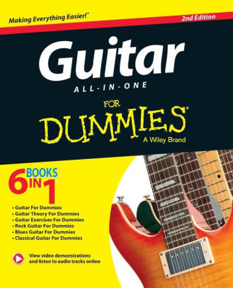 Guitar All In One For Dummies Book Online Video Amp Audio