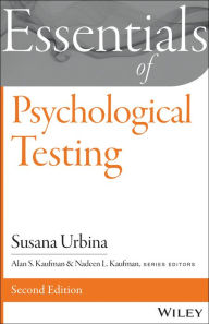 Title: Essentials of Psychological Testing, Author: Susana Urbina