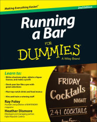 Title: Running a Bar For Dummies, Author: R. Foley