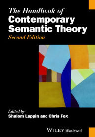 Title: The Handbook of Contemporary Semantic Theory, Author: Shalom Lappin