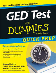 Title: GED Test For Dummies, Quick Prep, Author: Murray Shukyn