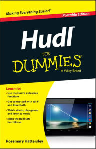 Title: Hudl For Dummies, Author: Rosemary Hattersley