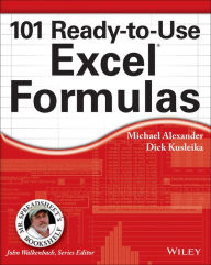 Title: 101 Ready-to-Use Excel Formulas, Author: Michael Alexander