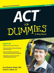 Title: ACT For Dummies, Author: Lisa Zimmer Hatch