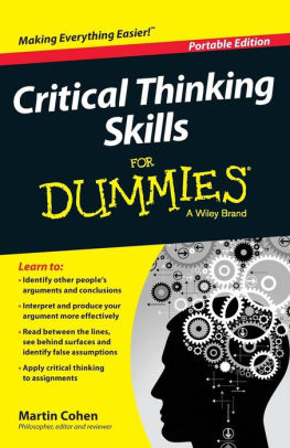 Critical thinking skills books picture