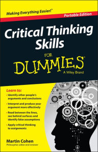 Title: Critical Thinking Skills For Dummies, Author: Martin Cohen