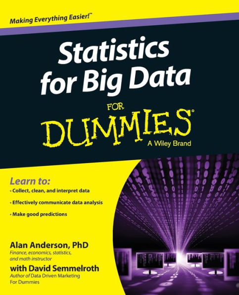 Statistics For Big Data Dummies