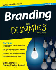 Title: Branding For Dummies, Author: Bill Chiaravalle