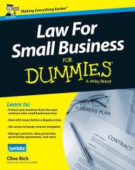 Title: Law for Small Business For Dummies - UK, Author: Clive Rich