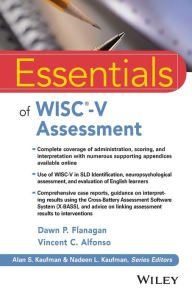 Title: Essentials of WISC-V Assessment / Edition 1, Author: Dawn P. Flanagan