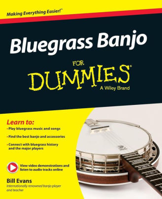 Bluegrass Banjo For Dummiespaperback - 