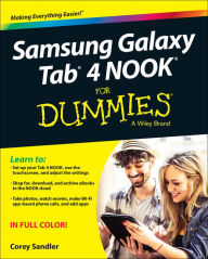 Title: Samsung Galaxy Tab 4 NOOK For Dummies, Author: Corey Sandler