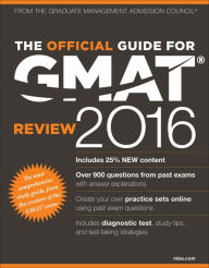 Title: The Official Guide for GMAT Review 2016 with Online Question Bank and Exclusive Video, Author: GMAC (Graduate Management Admission Council)