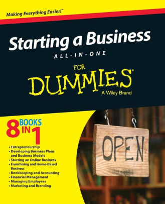 Starting A Business All In One For Dummies By Consumer