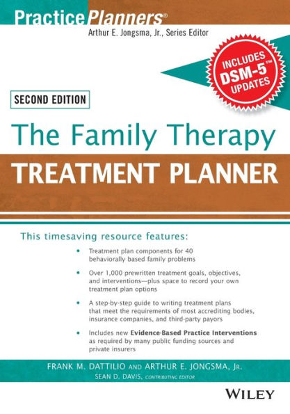 The Family Therapy Treatment Planner, with DSM-5 Updates, 2nd Edition / Edition 2