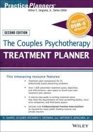 Title: The Couples Psychotherapy Treatment Planner, with DSM-5 Updates, Author: K. Daniel O'Leary