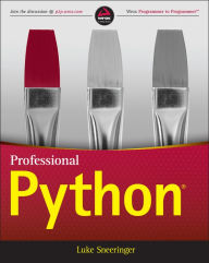 Title: Professional Python, Author: Luke Sneeringer