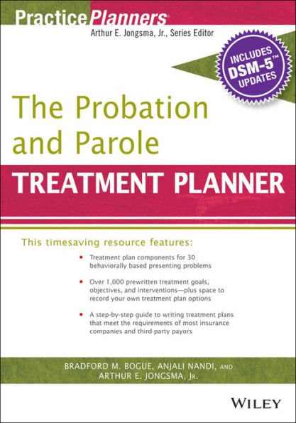 The Probation and Parole Treatment Planner, with DSM 5 Updates / Edition 1