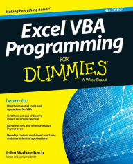 Excel VBA Programming For Dummies