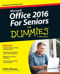 Title: Office 2016 For Seniors For Dummies, Author: Faithe Wempen