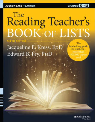 The Reading Teacher S Book Of Lists Edition 6 By Jacqueline E