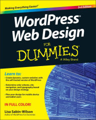 Title: WordPress Web Design For Dummies, Author: Lisa Sabin-Wilson