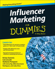 Title: Influencer Marketing For Dummies, Author: Kristy Sammis