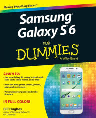 Title: Samsung Galaxy S6 for Dummies, Author: Bill Hughes