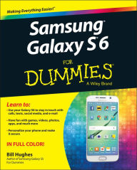 Title: Samsung Galaxy S6 for Dummies, Author: Bill Hughes