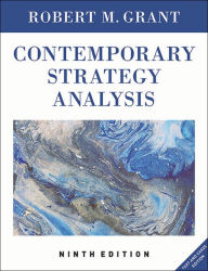 Title: Contemporary Strategy Analysis: Text and Cases Edition / Edition 9, Author: Robert M. Grant