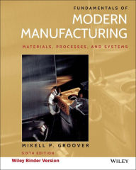Free downloads for books on kindle Fundamentals of Modern Manufacturing, Binder Ready Version  by Mikell P. Groover 9781119128694 (English literature)