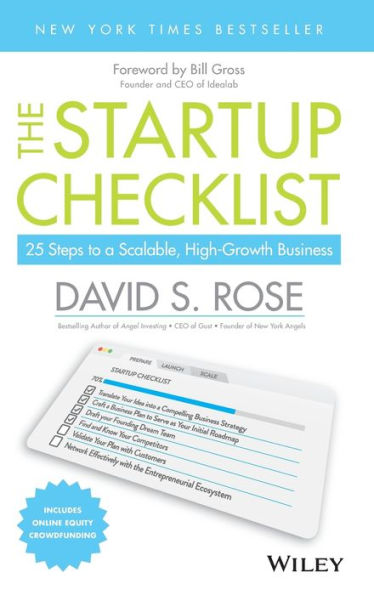 The Startup Checklist: 25 Steps to a Scalable, High-Growth Business