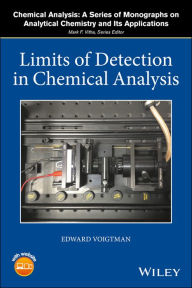 Title: Limits of Detection in Chemical Analysis, Author: Edward Voigtman