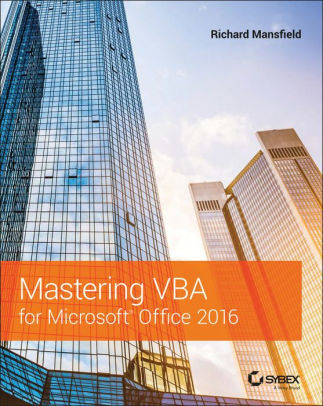 Mastering VBA for Microsoft Office 2013