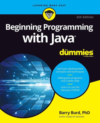 Beginning Programming with Java For Dummies by Barry Burd, Paperback ...