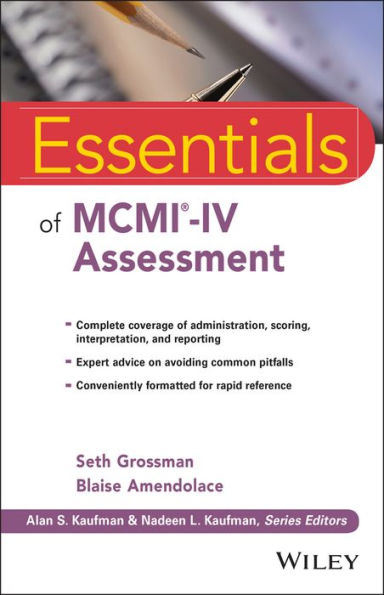 Essentials of MCMI-IV Assessment