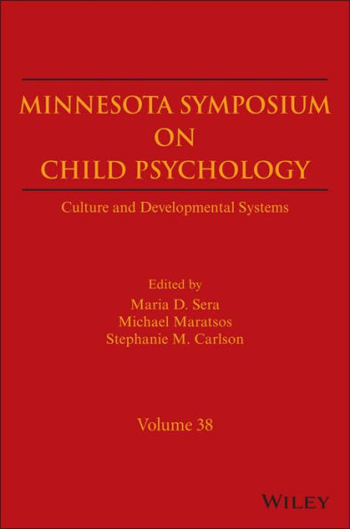 Culture and Developmental Systems, Volume 38 / Edition 1