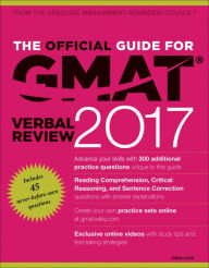 Title: The Official Guide for GMAT Verbal Review 2017 with Online Question Bank and Exclusive Video, Author: GMAC (Graduate Management Admission Council)