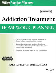 Title: Addiction Treatment Homework Planner, Author: James R. Finley