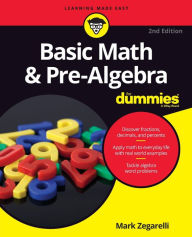 Title: Basic Math & Pre-Algebra For Dummies, Author: Mark Zegarelli