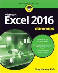 Title: Excel 2016 For Dummies, Author: Greg Harvey