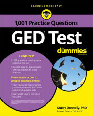 Title: GED Test: 1,001 Practice Questions For Dummies, Author: Stuart Donnelly