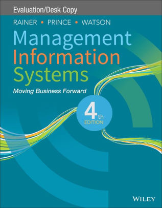 Management Information Systems Instructor S By Rainer