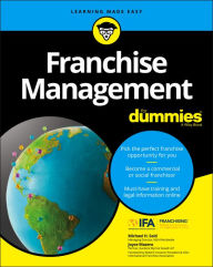 Title: Franchise Management For Dummies, Author: Michael H. Seid