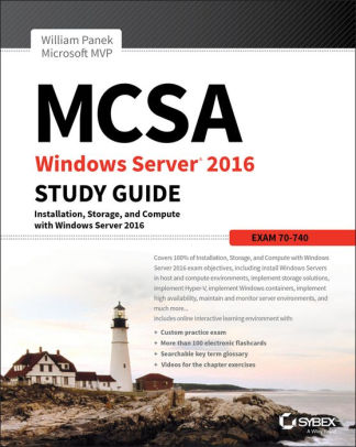 Mcsa Windows Server 2016 Study Guide Exam 70 740 By William Panek