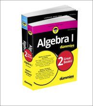 Title: Algebra I For Dummies Book + Workbook Bundle, Author: Mary Jane Sterling